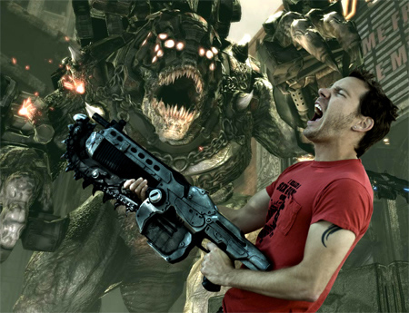 CLiff Bleszinski con el Lancer